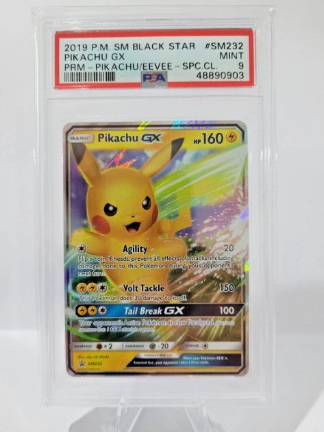 Pokemon SM232 Pikachu GX - Speacial Collection - PSA 9