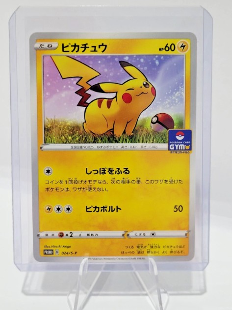Pokemon 024/S-P Pikachu - Gym Promo